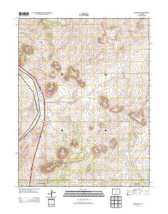 Greenland Colorado Historical topographic map, 1:24000 scale, 7.5 X 7.5 Minute, Year 2013