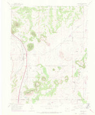 Greenland Colorado Historical topographic map, 1:24000 scale, 7.5 X 7.5 Minute, Year 1954