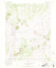 Greenland Colorado Historical topographic map, 1:24000 scale, 7.5 X 7.5 Minute, Year 1954