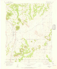 Greenland Colorado Historical topographic map, 1:24000 scale, 7.5 X 7.5 Minute, Year 1954