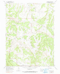 Greystone Colorado Historical topographic map, 1:24000 scale, 7.5 X 7.5 Minute, Year 1966