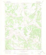 Greystone Colorado Historical topographic map, 1:24000 scale, 7.5 X 7.5 Minute, Year 1966