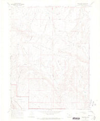 Greystone Colorado Historical topographic map, 1:24000 scale, 7.5 X 7.5 Minute, Year 1966