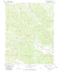 Gribble Mountain Colorado Historical topographic map, 1:24000 scale, 7.5 X 7.5 Minute, Year 1983