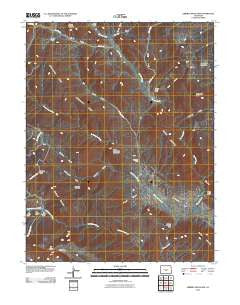 Gribble Mountain Colorado Historical topographic map, 1:24000 scale, 7.5 X 7.5 Minute, Year 2010