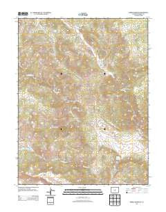 Gribble Mountain Colorado Historical topographic map, 1:24000 scale, 7.5 X 7.5 Minute, Year 2013