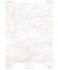 Gribbles Park Colorado Historical topographic map, 1:24000 scale, 7.5 X 7.5 Minute, Year 1983
