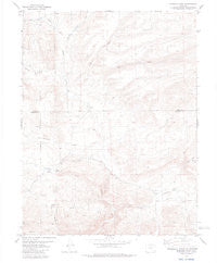 Gribbles Park Colorado Historical topographic map, 1:24000 scale, 7.5 X 7.5 Minute, Year 1983