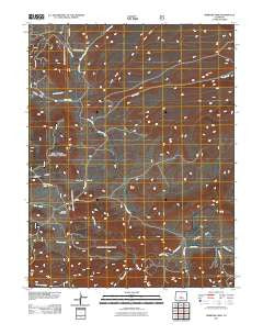 Gribbles Park Colorado Historical topographic map, 1:24000 scale, 7.5 X 7.5 Minute, Year 2011