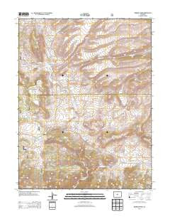 Gribbles Park Colorado Historical topographic map, 1:24000 scale, 7.5 X 7.5 Minute, Year 2013