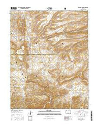 Gribbles Park Colorado Current topographic map, 1:24000 scale, 7.5 X 7.5 Minute, Year 2016