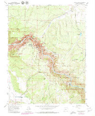 Grizzly Ridge Colorado Historical topographic map, 1:24000 scale, 7.5 X 7.5 Minute, Year 1957