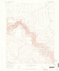 Grizzly Ridge Colorado Historical topographic map, 1:24000 scale, 7.5 X 7.5 Minute, Year 1957