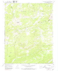 Groundhog Mountain Colorado Historical topographic map, 1:24000 scale, 7.5 X 7.5 Minute, Year 1964