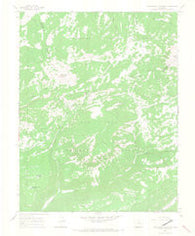 Groundhog Mountain Colorado Historical topographic map, 1:24000 scale, 7.5 X 7.5 Minute, Year 1964