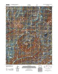 Groundhog Mountain Colorado Historical topographic map, 1:24000 scale, 7.5 X 7.5 Minute, Year 2011