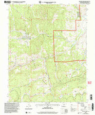 Grouse Creek Colorado Historical topographic map, 1:24000 scale, 7.5 X 7.5 Minute, Year 2001