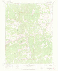Grouse Creek Colorado Historical topographic map, 1:24000 scale, 7.5 X 7.5 Minute, Year 1967