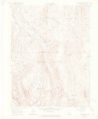 Grouse Mountain Colorado Historical topographic map, 1:24000 scale, 7.5 X 7.5 Minute, Year 1962