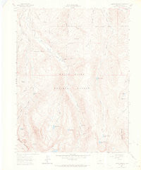 Grouse Mountain Colorado Historical topographic map, 1:24000 scale, 7.5 X 7.5 Minute, Year 1962