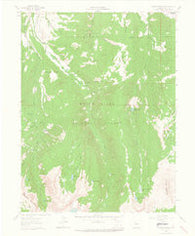 Grouse Mountain Colorado Historical topographic map, 1:24000 scale, 7.5 X 7.5 Minute, Year 1962
