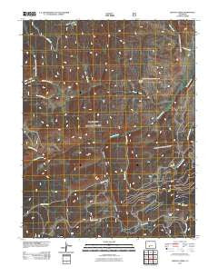 Grouse Creek Colorado Historical topographic map, 1:24000 scale, 7.5 X 7.5 Minute, Year 2011