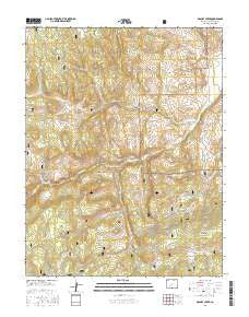 Grouse Creek Colorado Current topographic map, 1:24000 scale, 7.5 X 7.5 Minute, Year 2016