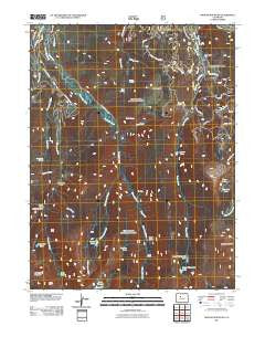 Grouse Mountain Colorado Historical topographic map, 1:24000 scale, 7.5 X 7.5 Minute, Year 2011