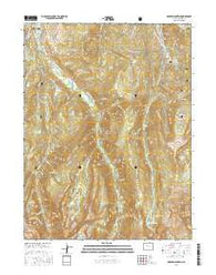Grouse Mountain Colorado Current topographic map, 1:24000 scale, 7.5 X 7.5 Minute, Year 2016