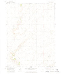 Grover NE Colorado Historical topographic map, 1:24000 scale, 7.5 X 7.5 Minute, Year 1972