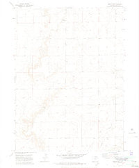 Grover NE Colorado Historical topographic map, 1:24000 scale, 7.5 X 7.5 Minute, Year 1972
