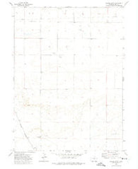 Grover North Colorado Historical topographic map, 1:24000 scale, 7.5 X 7.5 Minute, Year 1972