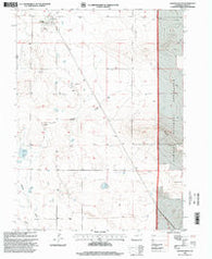 Grover South Colorado Historical topographic map, 1:24000 scale, 7.5 X 7.5 Minute, Year 1997