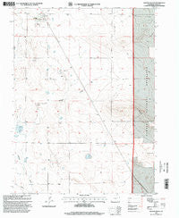 Grover South Colorado Historical topographic map, 1:24000 scale, 7.5 X 7.5 Minute, Year 1997