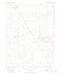 Grover South Colorado Historical topographic map, 1:24000 scale, 7.5 X 7.5 Minute, Year 1972