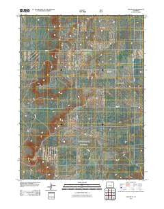 Grover NE Colorado Historical topographic map, 1:24000 scale, 7.5 X 7.5 Minute, Year 2011