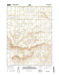 Grover North Colorado Current topographic map, 1:24000 scale, 7.5 X 7.5 Minute, Year 2016