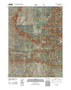 Grover SE Colorado Historical topographic map, 1:24000 scale, 7.5 X 7.5 Minute, Year 2011