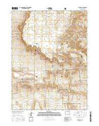 Grover SE Colorado Current topographic map, 1:24000 scale, 7.5 X 7.5 Minute, Year 2016