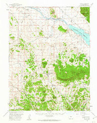 Guffey Colorado Historical topographic map, 1:62500 scale, 15 X 15 Minute, Year 1959