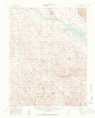 Guffey Colorado Historical topographic map, 1:62500 scale, 15 X 15 Minute, Year 1959