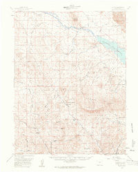 Guffey Colorado Historical topographic map, 1:62500 scale, 15 X 15 Minute, Year 1959