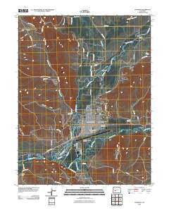 Gunnison Colorado Historical topographic map, 1:24000 scale, 7.5 X 7.5 Minute, Year 2010