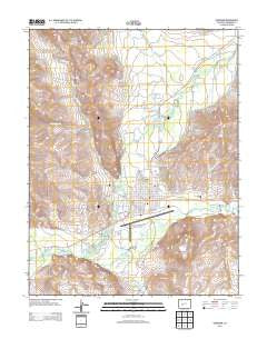 Gunnison Colorado Historical topographic map, 1:24000 scale, 7.5 X 7.5 Minute, Year 2013