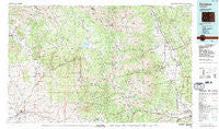 Gunnison Colorado Historical topographic map, 1:100000 scale, 30 X 60 Minute, Year 1984