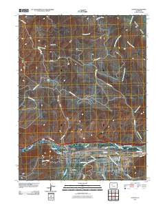 Gypsum Colorado Historical topographic map, 1:24000 scale, 7.5 X 7.5 Minute, Year 2010