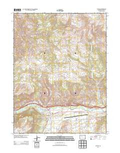 Gypsum Colorado Historical topographic map, 1:24000 scale, 7.5 X 7.5 Minute, Year 2013