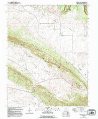 Gypsum Gap Colorado Historical topographic map, 1:24000 scale, 7.5 X 7.5 Minute, Year 1994
