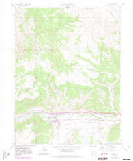 Gypsum Colorado Historical topographic map, 1:24000 scale, 7.5 X 7.5 Minute, Year 1962