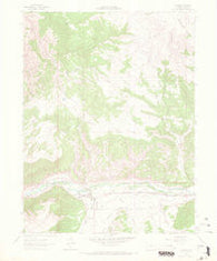 Gypsum Colorado Historical topographic map, 1:24000 scale, 7.5 X 7.5 Minute, Year 1962
